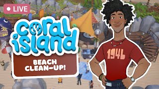 🔴 Clean-Up Time at the Beach Festival! 🏝️ | Coral Island (1.0)