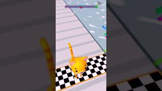 Cat Run 3D gameplay walkthrough | All levels | cats Funny 🥰😺😸😼 android, iOS mobile #shorts games screenshot 1