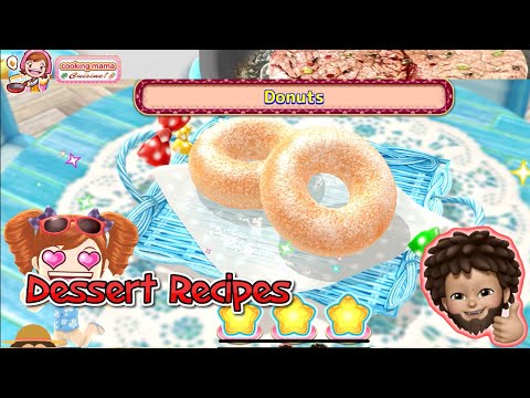 Cooking Mama: Cuisine! - Dessert Recipes | Donuts