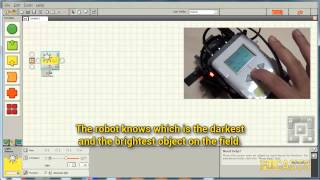 Calibrating Mindstorms Light Sensors with NXT-G screenshot 2