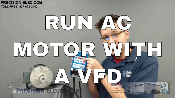 Running A Sample AC Motor With SMV Keypad On Default Settings