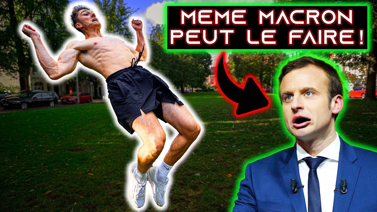 TUTO BACKFLIP | 100% Tu L'APPRENDS comme MACRON 😂