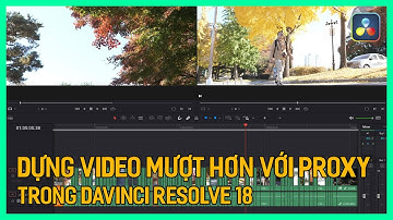 Dựng video nhanh hơn với Proxy Davinci Resolve 18 | Tú Thanh Blog
