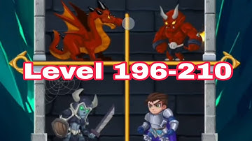 Hero Rescue Games Pull the Pin Level 196-210 | andriogamesplay | gamerzreina