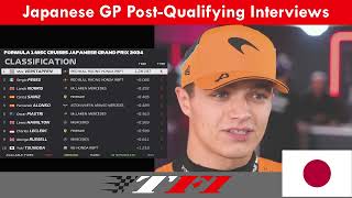 🎤 Insights & Reactions: Post-Qualifying Interviews | 2024 Japanese Grand Prix !
