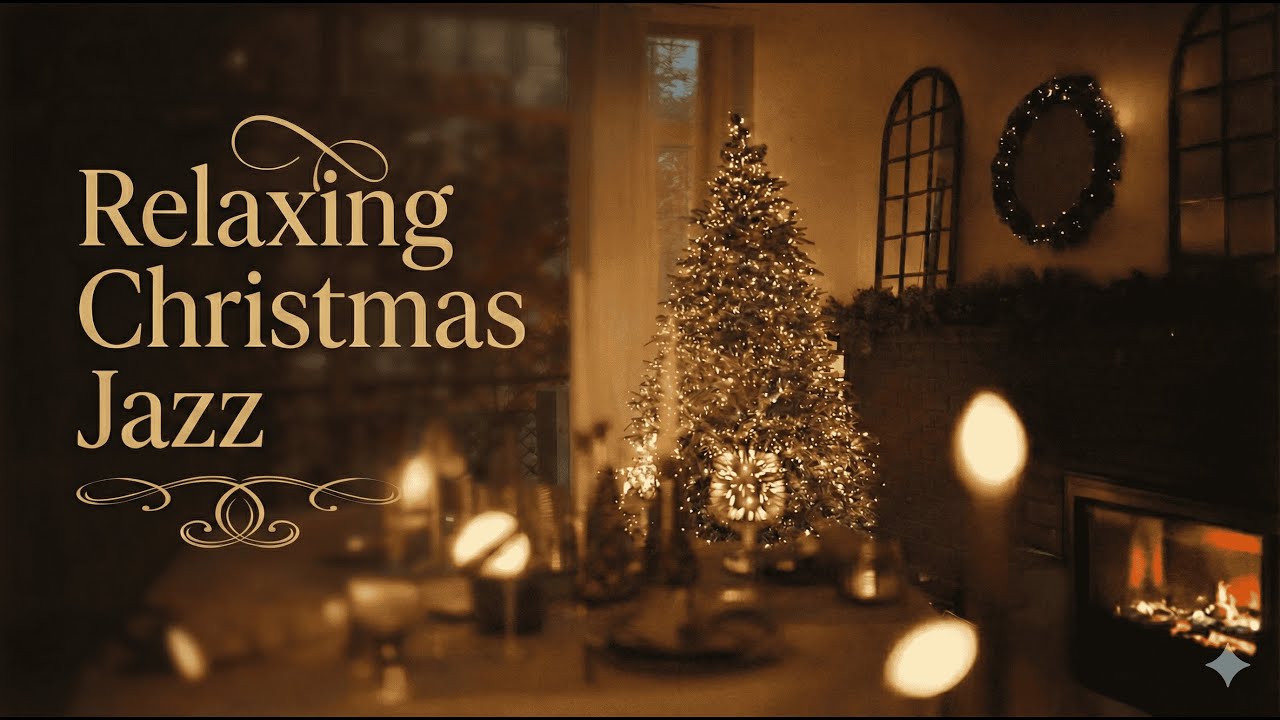 Relaxing Christmas Jazz 🍷 Background Music for Holiday Dinner & Cozy ...