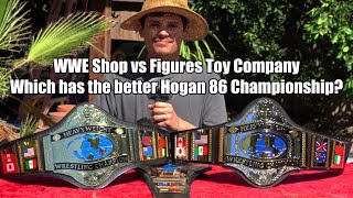 WWF vs WWE Hogan 86 Retro Championship - How does the new WWE Shop Belt compare to the original FTC?