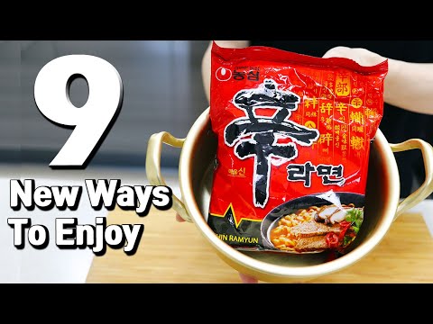 9 New Ways To Enjoy Korean Ramyun Ramen Recipes hack