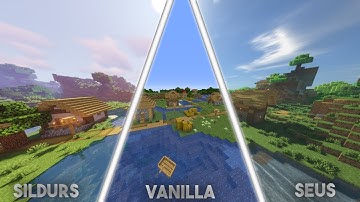 Minecraft 1.15.2 - Sildurs Extreme VL, Vanilla, SEUS Shaders Cinematic Comparison