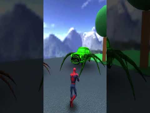 spiderman vs bus eater  #tungtungtungsahur #gmod #gta6