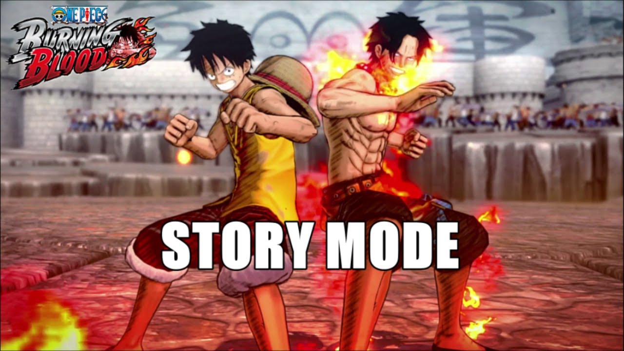 One Piece Burning Blood Luffy Uses Conqueror's Haki To Save Ace