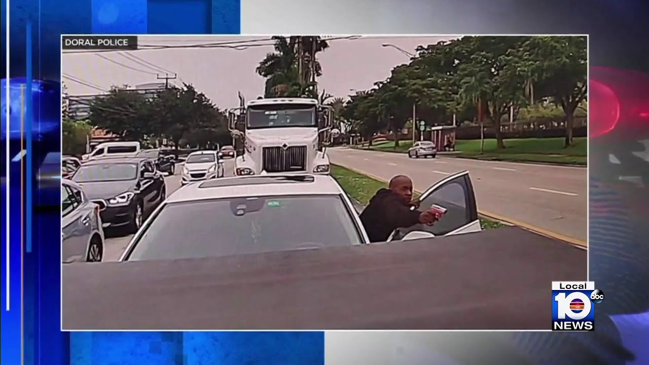 Road rage incident leads to police chase in Miami-Dade - YouTube