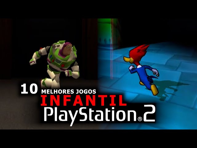 TOP 10 MELHORES JOGOS INFANTIS DO PS2 