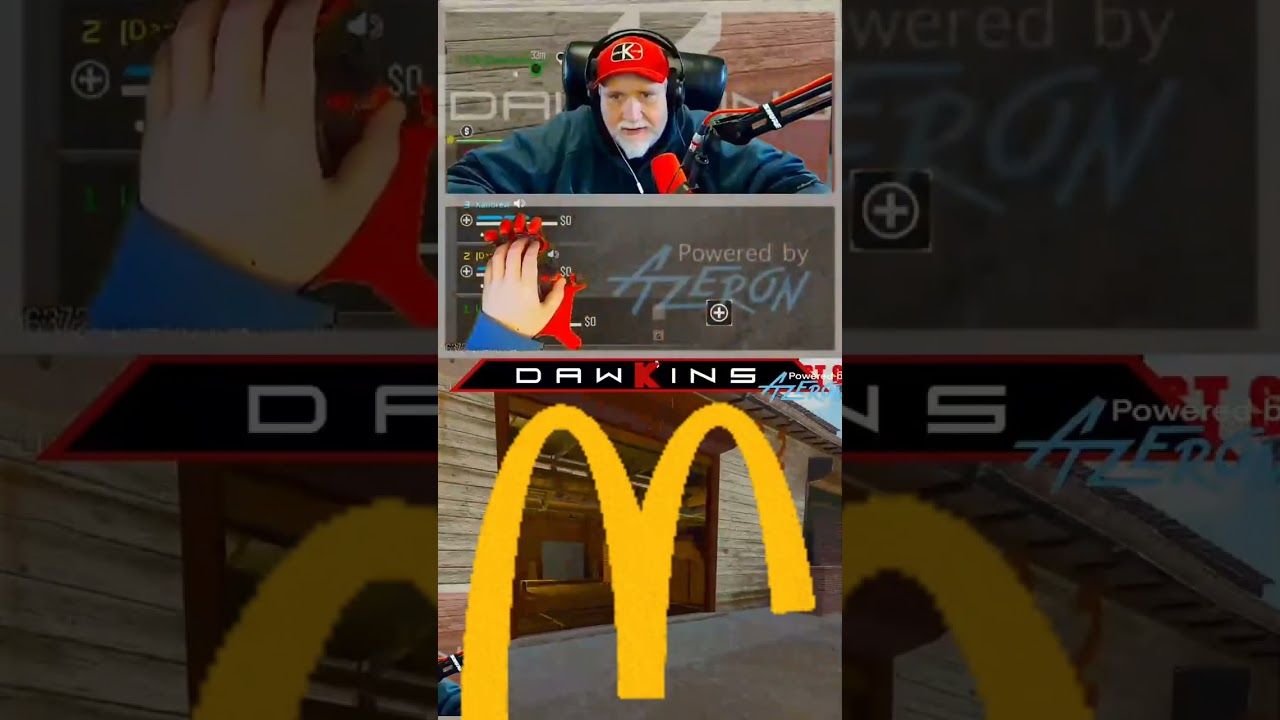 Dawk Tries to Get McDonald's to Sponsor Him #twitch #dawkinsplays