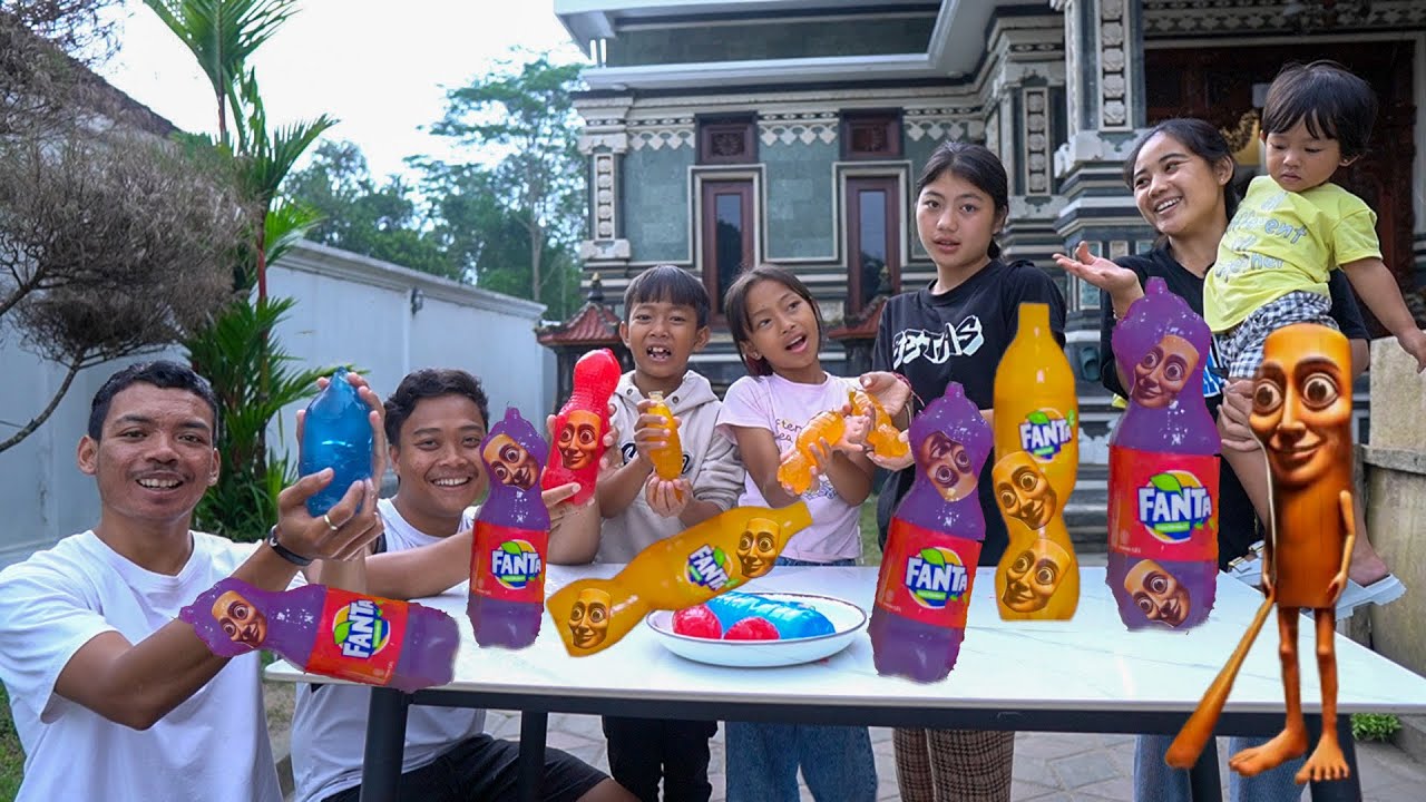 BIKIN JELLY FANTA ADA KEP4LA TUNG TUNG SAHURNYA UNTUK DEDE OMING?