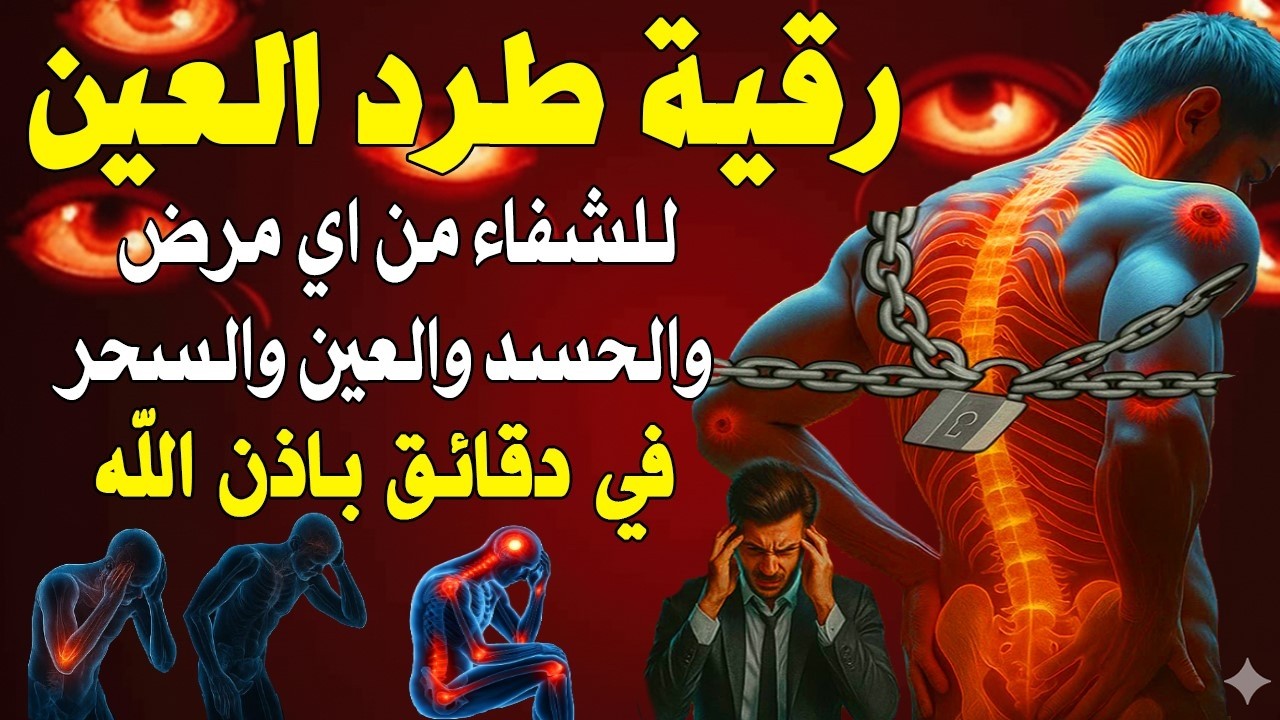 شاهد خروج الحسد والعين والهم والغم والأمراض من جسمك بعد سماع لهذا الحرز المبارك- وراقب النتيجة