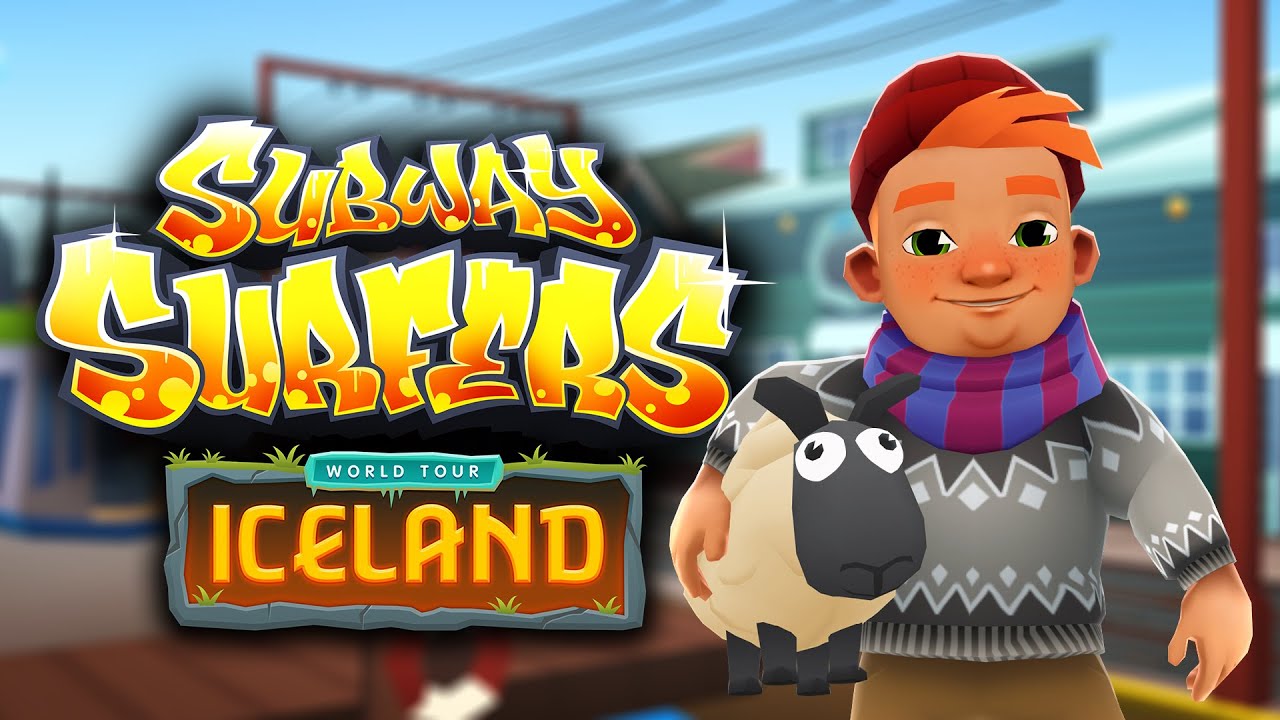 Iceland, Subway Surfers World Tour 2018, Iceland, The Subway Surfers  have arrived at the new destination! 🌋🎣 Tune in when we run through the  update 🏃‍♂️💨, By Kiloo Games