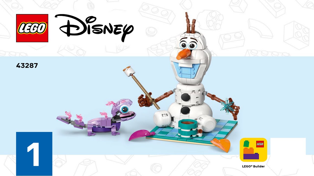 Disney - Olaf and Bruni's Picnic Fun - Frozen II LEGO instructions