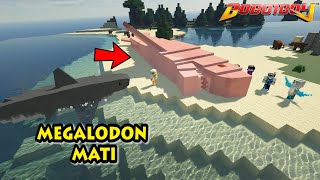 Megalodon Besar Mati Lawan Monster Laut - Minecraft BoBoiBoy & Upin Ipin Mod