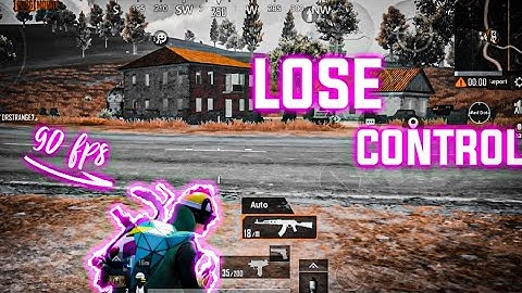 LOSE CONTROL ⚡ | PUBG MONTAGE | 4 Finger Claw + Gyroscope | Smooth+90FPS