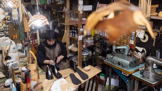 The process of this amazing leather shoe store is completely handmade! Our motto is "No waste!”