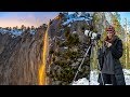 THIS WATERFALL IS ON FIRE! | Firefall at Yosemite 🔥