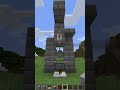 I Built a Spinning Door in Minecraft! 🔥 | Crazy Redstone Creation #minecraftshorts