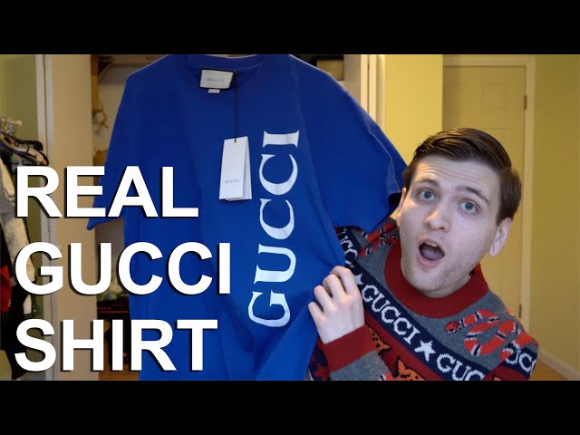 How To Spot Real Vs Fake Gucci T-Shirt [2023 Update] – LegitGrails