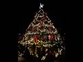 Jack Daniels Barrel Tree Lighting in Lynchburg Tennessee