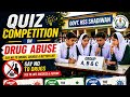 Quiz competition on DRUG @Buse #drugawareness #saynotodrugs #school 