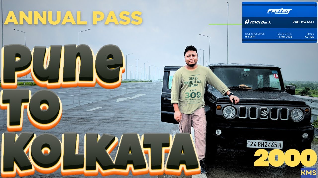 Solo Road Trip Pune to Kolkata 🚗 | FASTag Annual Pass Explained | Life Of Anuketa