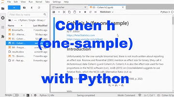 Python - Cohen