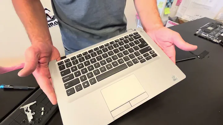 Dell Latitude 5410 Laptop. Take apart. Fix, repair upgrade: RAM memory, SSD Motherboard LCD Battery.