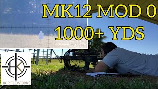 Shooting the MK12 Mod 0 / AR-15 Over 1,000 Yards