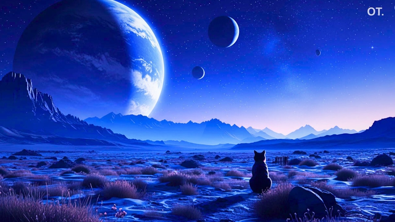 Overthinking at Night | Calm Cosmic Music (1 Hour)