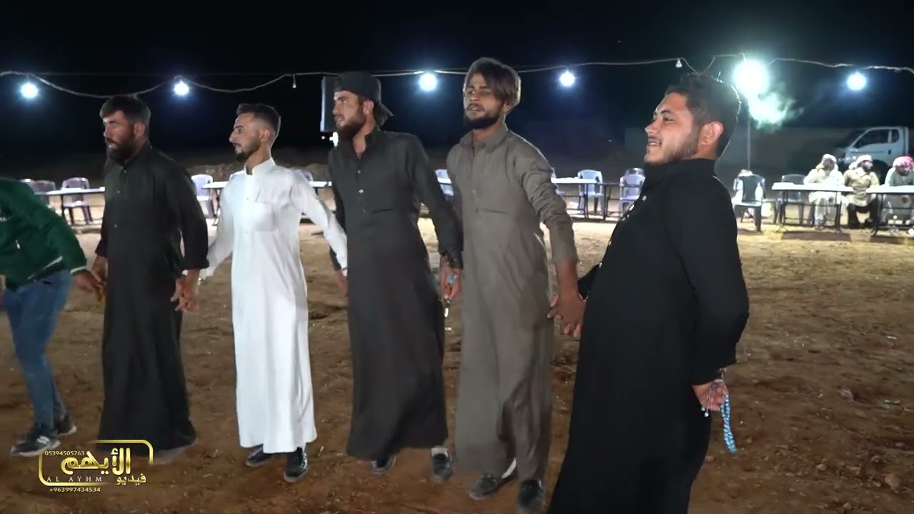 افراح عشيرة الحديدين أهالي حاضر ج3 حفل زفاف العريس إبراهيم ابن السيد محمد شلاش الفنان خالد الاغا