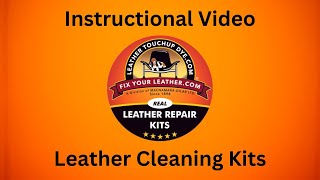 Instructional Video for Leather Cleaning kits.