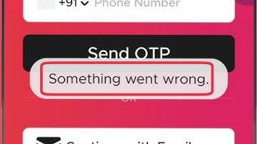 Zomato Fix Something went wrong & Not Working issue error problem solve