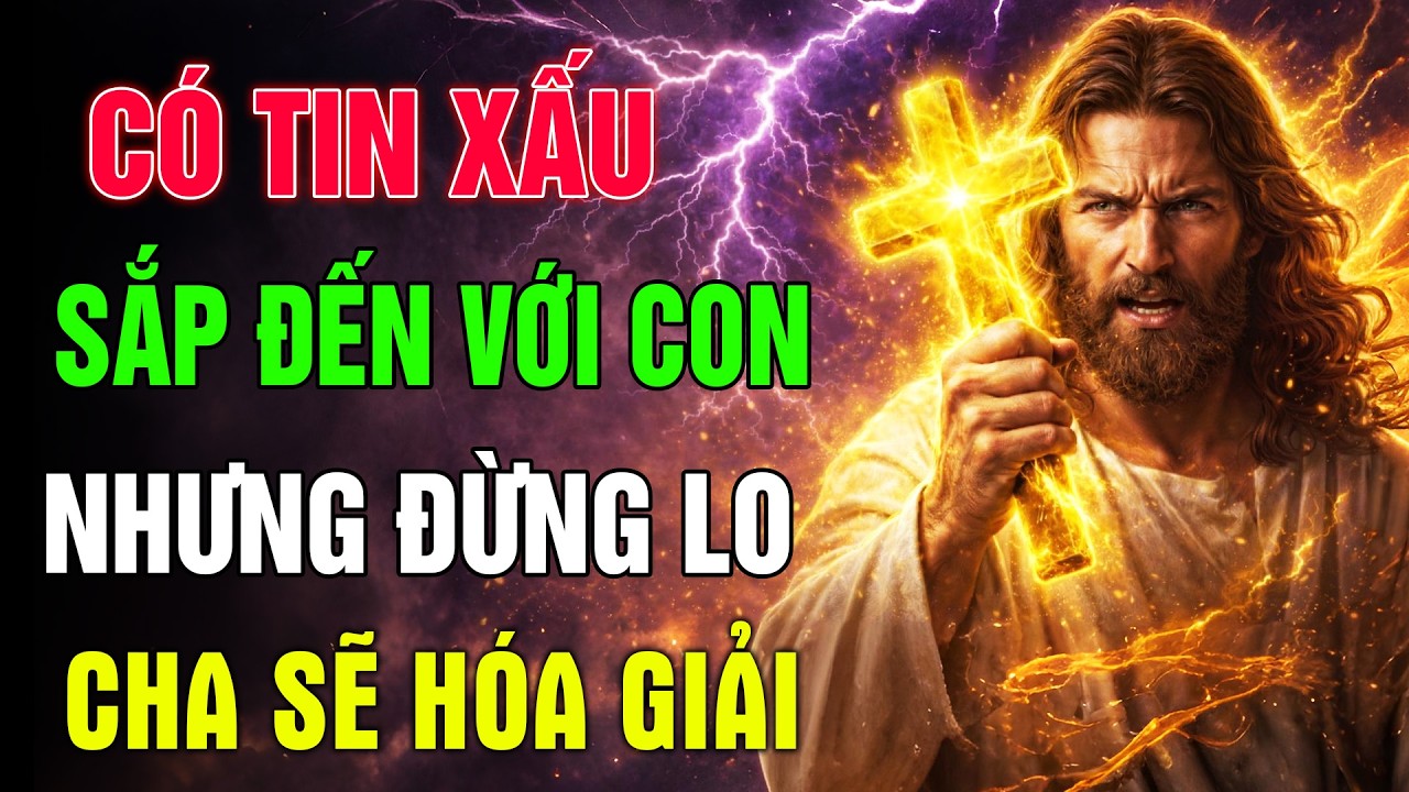 Vận Hạn Tan Biến Tin Xấu Sắp Đến Nhưng Đừng Lo, Cha Sẽ Hóa Giải Mọi Xiềng Xích Đang Buộc Con