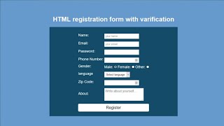 Web Designing Concepts | Html  Form | How To Create Html Form | Part-3 | Copa | Theory | ITI |