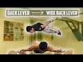 BACK LEVER TO WIDE BACK LEVER