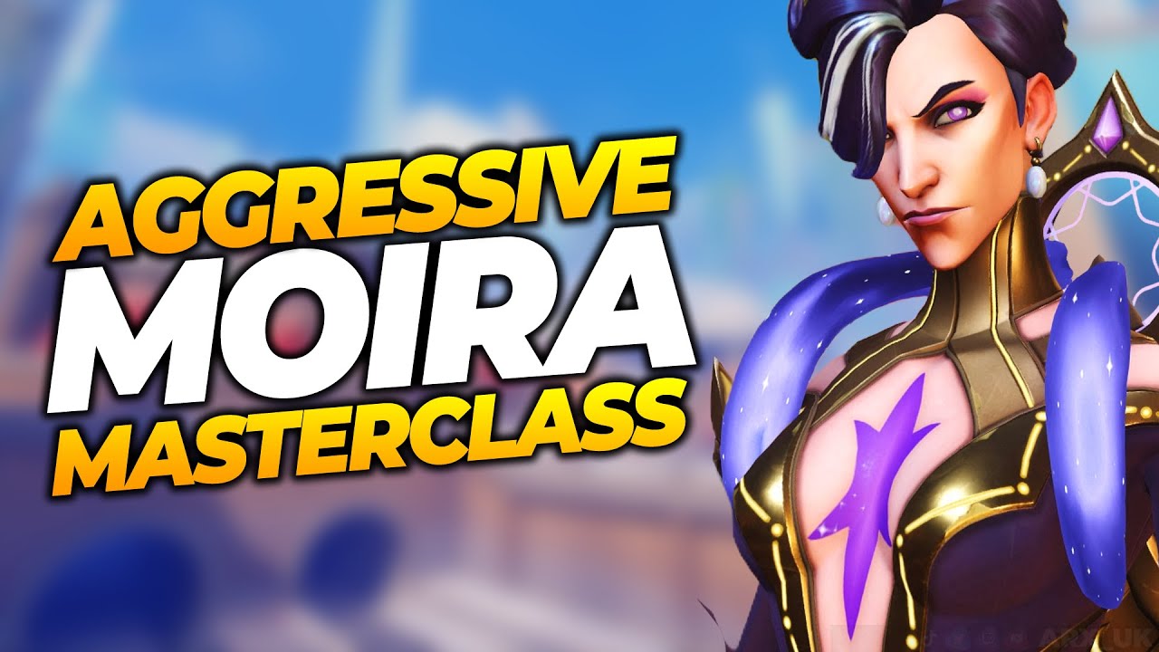 Crazy Survival on Moira by using her FADE CORRECTLY (Overwatch 2 Stadium)