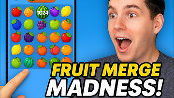 🍉 FRUIT MERGE MADNESS! 🍍 | Most Satisfying Game Ever Played! 🎮💥