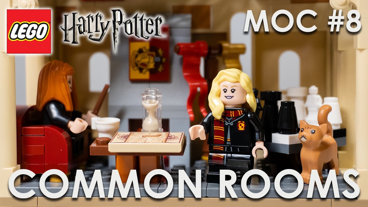 nyhed Knoglemarv Kilauea Mountain LEGO Hogwarts House Common Rooms! (Gryffindor/Hufflepuff) | Hogwarts MOC  Update 8 - YouTube