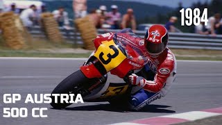 1984 Gran Premio de Austria 500 cc. Circuito de Salzburgring