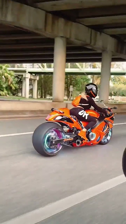 LightRoseGold Suzuki Hayabusa | Nina |  Brock Exhaust Sound