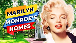 Inside Marilyn Monroe’s Beautiful Homes | From Her Honeymoon House to Her Final LA Mansion