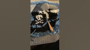 Latch Hook Kit Update | Latch Hook Crafts #latchhook #update #crafts