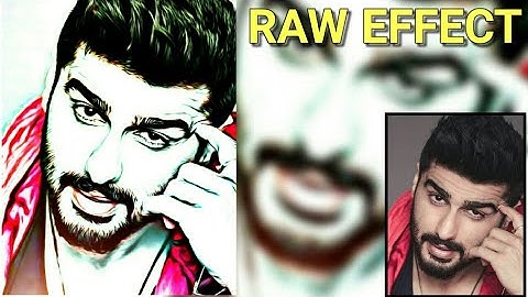 Raw effect in Mobile(2)•|| Toolwiz Tutorial