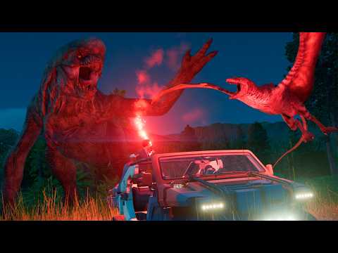 Mutadon and D-rex Attack | Jurassic World Evolution 3